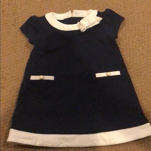 Janie and Jack navy blue dress